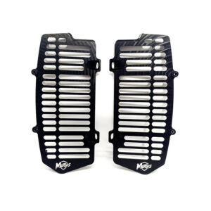 Radiator Protection for KTM/HUSQ/GASGAS CNC Machined from Solid Alm Plate Black