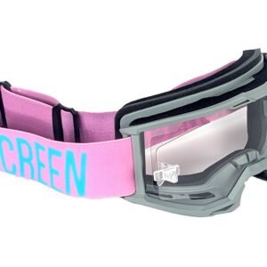 AirScreen LITE 01 EX goggle with opening lens Grey/Pink/Blue