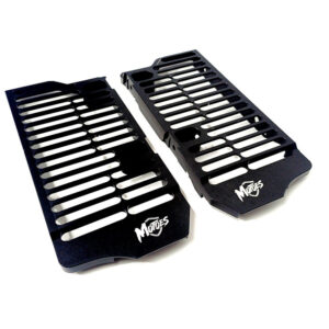 Motoes Beta 2020-26 Radiator Protection CNC Machined Solid Alum Plate - Black