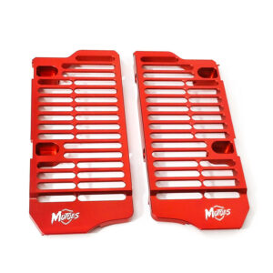 Motoes Beta 2020-26 Radiator Protection CNC Machined Solid Alum Plate - Red